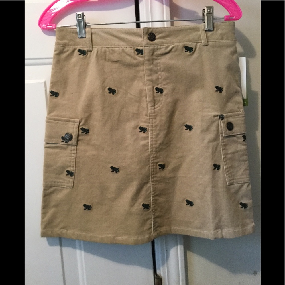 KC Parker corduroy skirt